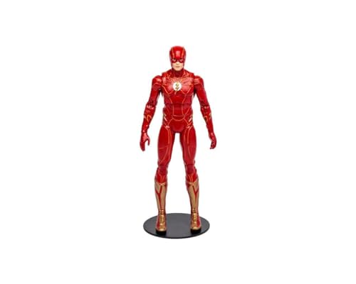 Lansay DC The Flash Movie - The Flash (Hero Costume) 18 cm - Figura de colección y Accesorios - Personajes de cómics - A Partir de 12 años