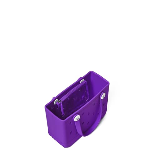 Image of BOGG BAG - Small Tote Bag - Houston We Have a Purple - 11in L x 4.5in W x 8.5in H - Lightweight, Washable, Durable - All Purpose EVA - for Beach, Pool, Boat, Work, Sports