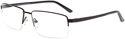 XPL New Wide Guyz Matte Black CLYDE Eyeglasses 57/17/150 for The Stylish Large Man