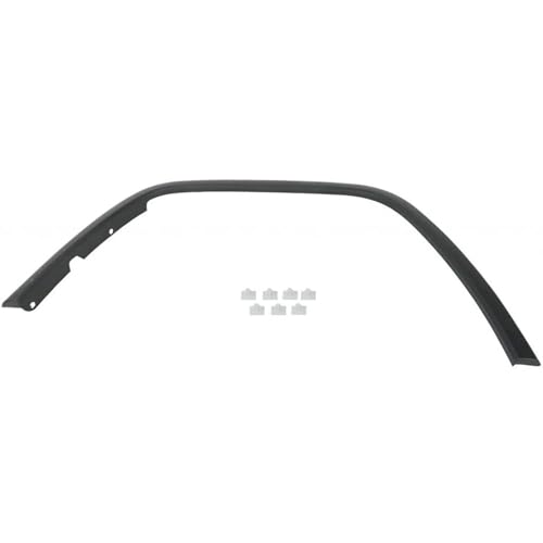 Yurefax Car Front Wheel Arch Molding, for Jeep, Grand Cherokee 2011-2016 1MP39RXFAE 1MP38RXFAE Eyebrow Trim Replacement Accessories Car Fender Flare(Left)