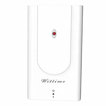 Wittime Weather Station Wireless Temperature Sensor Outside Thermometer ...