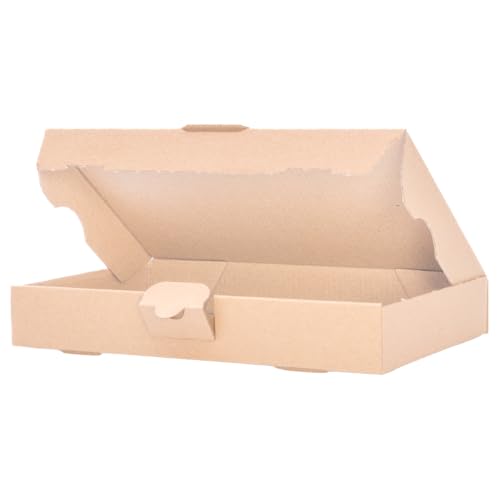 Envoi Colis 1.8kg 100 Cartons Maxibrief Marron - 240x160x50mm - Pour Envoi Postal DHL, Hermes, UPS - Livraison Livres Boîtes Postales Marron