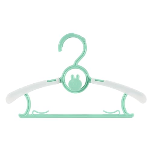 Perchas para bebé, 20 Unidades, Mezcla de Colores, Antideslizantes, Extensibles, para recién Nacidos, Perchas Ajustables para bebés y niños pequeños