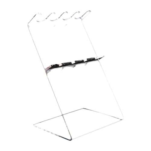 shamjina Lab Pipette Rack Acrylic Pipette Stand Scientific Instrument Organizer,Practical,Multifunctional,Accessories,Pipettor Holder, 4 Holes