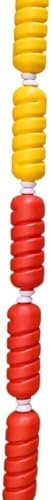 LXXW Swimming Pool Lane Rope Safety Divider Rope, Pool Shallow Area Divider, Swimming Lane Float for Shallow/Deep End Competition/Beach with Floats(Diameter 6cm,1m/3.28ft)