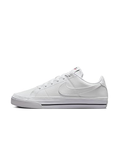 Nike Damen Court Legacy Next Nature Solid, White White Black Volt, 41 EU Nike Damen Court Legacy Next Nature Solid, White White Black Volt, 41 EU