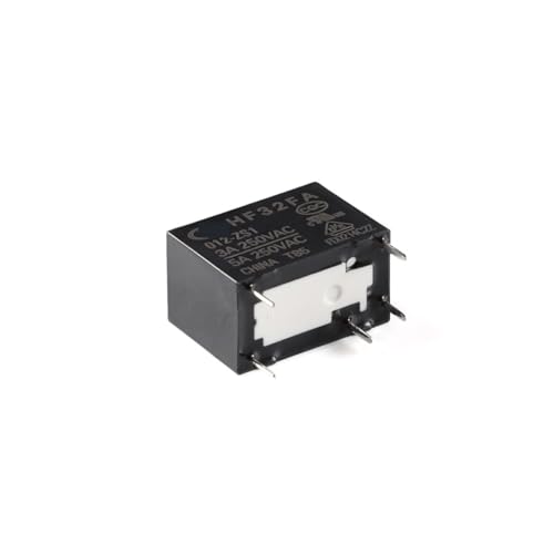 Relais de puissance HF32FA 012-ZS2 DC 12V 3A composant électronique PCB 5 broches - 5