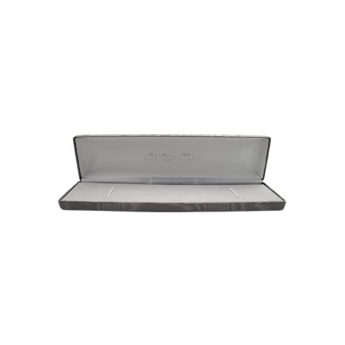 Isaac Kieran Grey Velvet Bracelet Gift Box Travel Storage Display Case Size 8 Inches By 2 Inches #TOP28