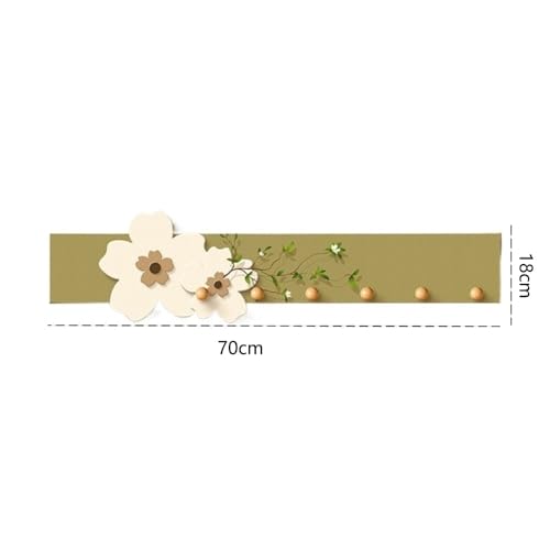 Porte-manteau mural beige pour optimiser le rangement des petits espaces - 3