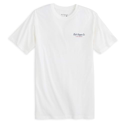 Fish Hippie True Blue Short Sleeve Tee Heather Gray XL4