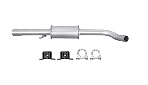 HELLA 8LB 366 022-641 Vorschalldämpfer - Easy2Fit® Kit - vorne - einteilig - Set mit Anbauteilen - für u.a. SKODA OCTAVIA I