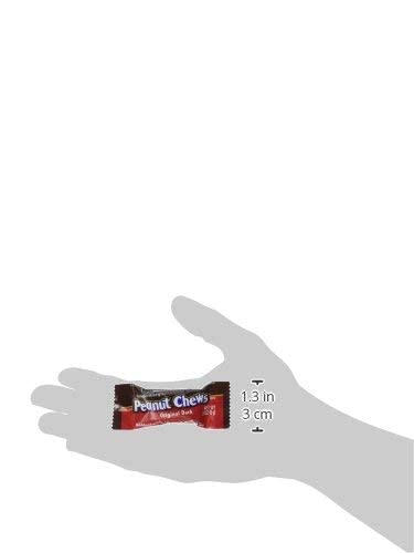 Peanut Chews Original Dark Chocolate, Bite size, 100 count Tub
