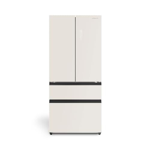 CREATE / FRIDGE STUDIO FRENCH DOOR PRO 509 / Frigorífico estilo French door 509L blanco roto / 83,3 x 63,5 x 191,2 cm/No frost, Space Pro, Care+, modo vacaciones, touch electronic, 160W