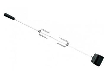 Girarrosto automatico per barbecue, adatto a