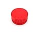 Pastein Red GL45 Polypropylene Screw Cap with Internal Molded Seal Ring for Lab Prex Media Bottles (Case of 12)