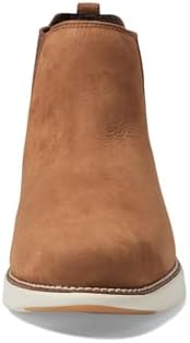 Cole Haan Men's Grand Atlantic Chelsea Boot, EARTHEN Nubuck/Ivory Water Resistant, 13 | Image 1