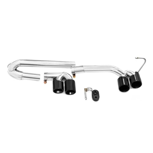 Embout d'échappement inox et carbone style sport pour BMW E90