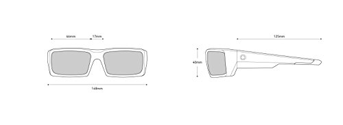 Image of SPY Optic General Wrap Sunglasses