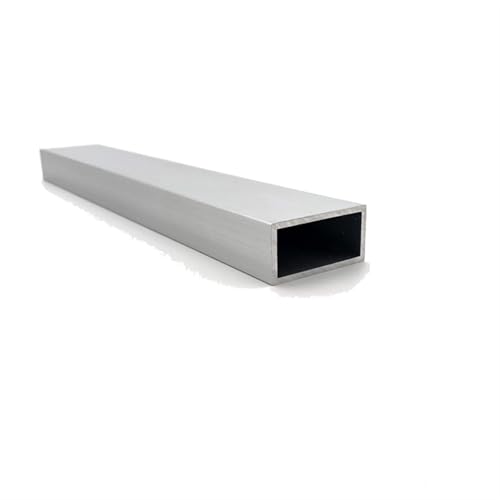 Industria Perfil de tubo rectangular de aluminio 6063 de 20 x 40 mm for aplicaciones decorativas y estructurales. Construcción(20x40x2mm)