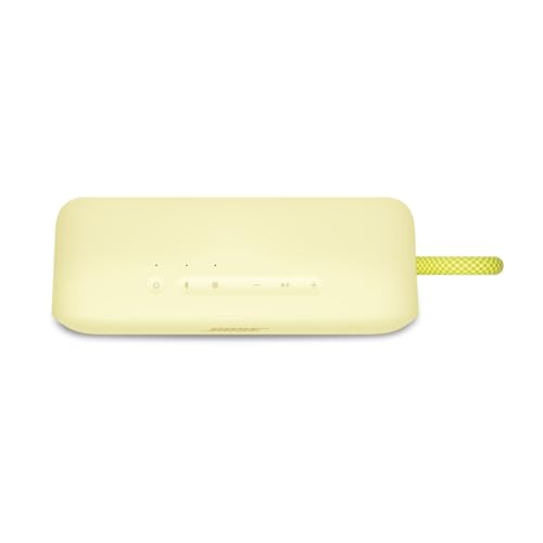 Image of Bose New SoundLink Plus Portable Bluetooth Speaker, Wireless Outdoor Speaker, Up to 20 Hours of Runtime, Water and Dust Resistant, Lemon Yellow - Limited Edition