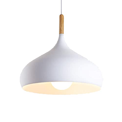 Lustre suspension LED E27 noir design industriel pour salon et bar