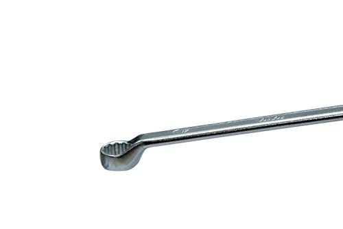 Image of AGRICO TATA SMR513 8-Piece Ring Spanner Set (6mm-22mm), Double Headed Metric Wrench Set, Matte Finish with Rust Preventive Coating, Anti-Slip Grip, Heavy Duty Tool for Mechanical & Automotive Use