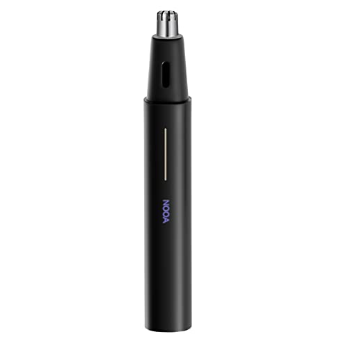 Nose Hair Trimmer for Men Touch Screen USB Nose Trimmer Rechargeable Waterproof Painless Eyebrow Nose Facial Hair Remover