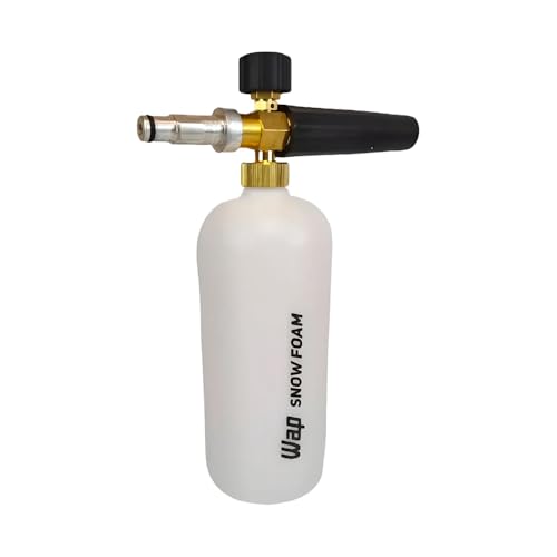 WAP Canhão de Espuma SNOW FOAM ENCAIXE LARGO LT 1 Litro, Aplicador de Detergente para Lavadoras Extreme e Combate WAP