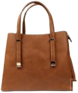 شنطة يد و كتف - جلد ايطالي - حزام كروس - للسهرة و الخروج - كود 1114 - مقسم من الداخل 3 جيوب - مقاس كبير 38 * 31 - لون هافان