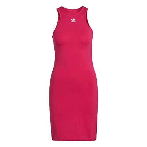 adidas Originals Essentials Racerback Dress Real Magenta XS