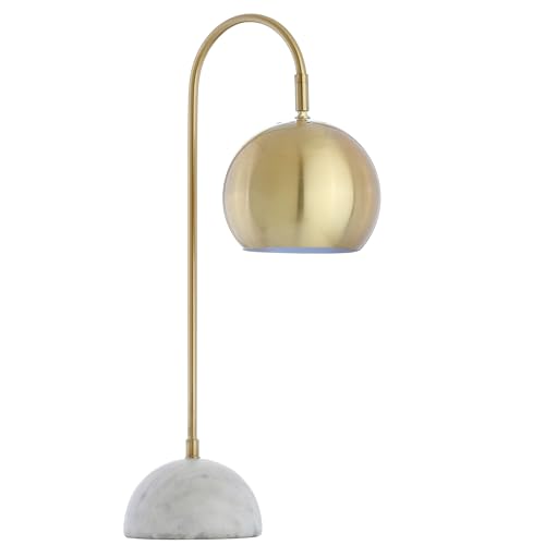 Lámpara de mesa metálica y mármol moderna 23.5" JONATHAN Y