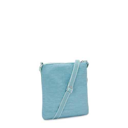 Kipling Damen Keiko Crossbody, Blue Cool, 8.25''L x 9''H x 0.75''D, Kipling Damen Keiko Crossbody Bag – Ansicht 2