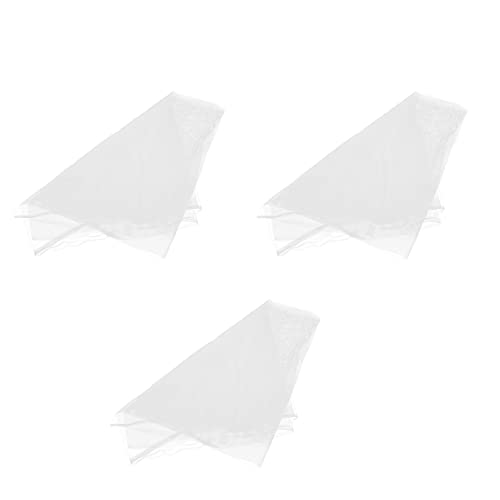 ERINGOGO DIY Wool Felt Gauze 3pcs Wool Felt Tools DIY Material Crafts Work Gauze Lightweight Tool