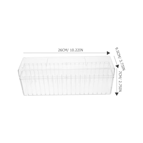 Caja para monedas TEHAUX organizador transparente miniatura 5