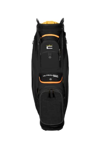 Cobra Golf 2022 Ultralight Pro Cart Bag (Black-Gold Fusion, One Size) #TOP2