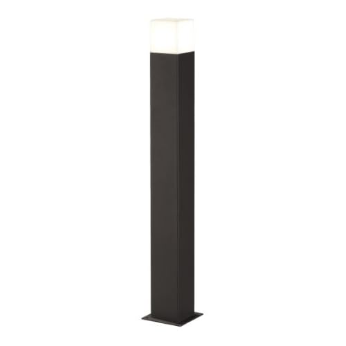 Trio Leuchten LED Außen-Wegeleuchte, Aluminiumguss, inklusiv 1 x E14, 4 W, Höhe 80 cm, anthrazit 420060142