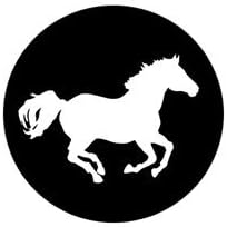 Spare Wheel Cover Sticker - Horse Decal - For 4x4 - By SCA ART