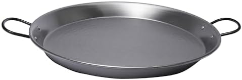 VAELLO - Plat à Paella en Métal pour Cuisine Extérieure - Accessoire de Cuisine Facile à Nettoyer - Ø 46 cm  
VAELLO - P