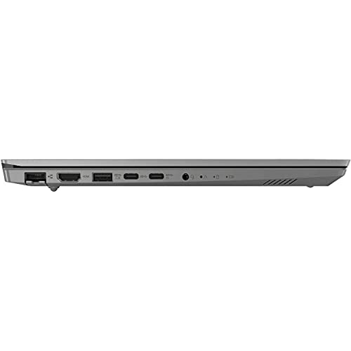 Image of Lenovo ThinkBook 14-IIL 20SL0015US 14 inch Notebook - 1920 x 1080 - Core i5 i5-1035G1 - 8 GB RAM - 256 GB SSD - Mineral Gray - Windows 10 Pro 64-bit - Intel UHD Graphics - in-Plane Switching (IPS) Te