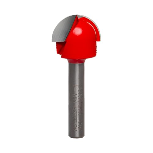 Freud 18-112 Router Bit 3/4 in Dia Cutter 2 in OAL 1/4 in Dia Shank Carbide For CNC and Automatic Routers