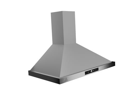 ANZZI Under Cabinet Range Hood 450 CFM, Ducted/Ductless Convertible Kitchen over Stove Vent, Washable Baffle Filter, LED Lights & Stainless Steel (30 Inch)