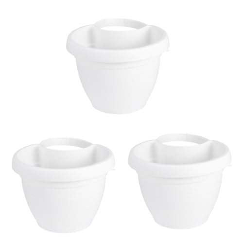 BESPORTBLE 3 Pcs Indoor Flower Pot Hanging Basket for Downspouts Sturdy Practical Planter for Plants