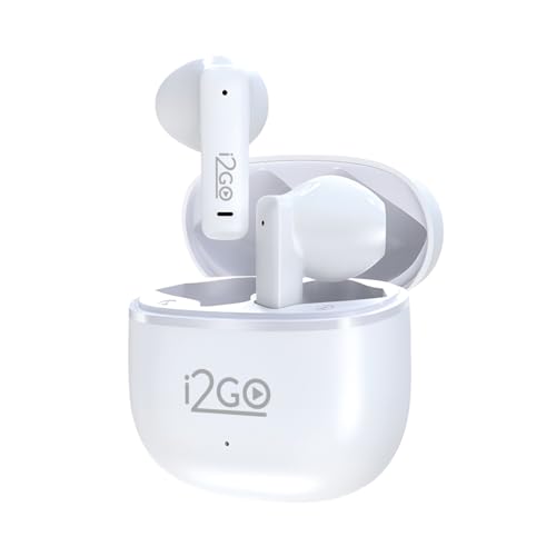 I2GO, Fone De Ouvido, TWS, Bluetooth, Até 16 Horas de…