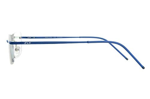 Edison & King Herren Lesebrille Free – randlos aus Aluminium