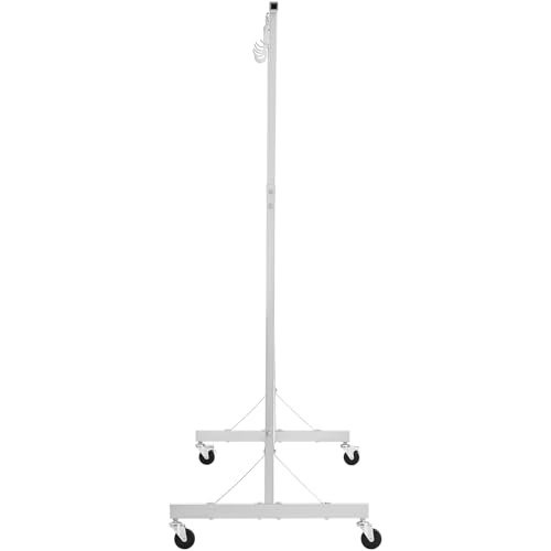 VEVOR Painting Rack, 5 ft-7 ft Adjustable Height, 66 lbs Capacity Automotive Paint Stand, 8 Hooks Drying Rack With 4 Swiveling Wheels, Auto Body Stand for Repair Shops & Garage by VEVOR - Image 9