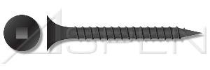 (1000pcs) 10X4 Drywall Screws Bugle Square Drive Coarse Thread Steel