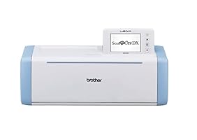 BROTHER ScanNCut DX SDX1000 Cutting Machine, White and Blue BROTHER ScanNCut DX SDX1000 Cutting Machine, White and Blue