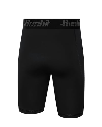 Runhit Youth Boys' Compression Shorts,Boys Performance Athletic Base Layers Underwear Sports Shorts3