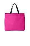 Port & Company luggage-and-bags Improved Essential Tote OSFA Tropical Pink
