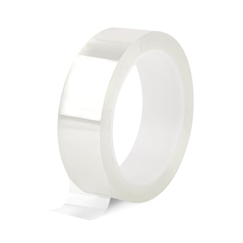 Neerow Cinta impermeable transparente, cinta adhesiva transparente para ventanas, 30 mm x 10 m, para invierno, ventana, puerta, techo, invernaderos, coche